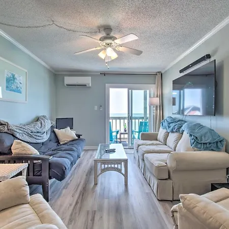 Appartement Convenient Retreat With Balcony And Ocean Views!
